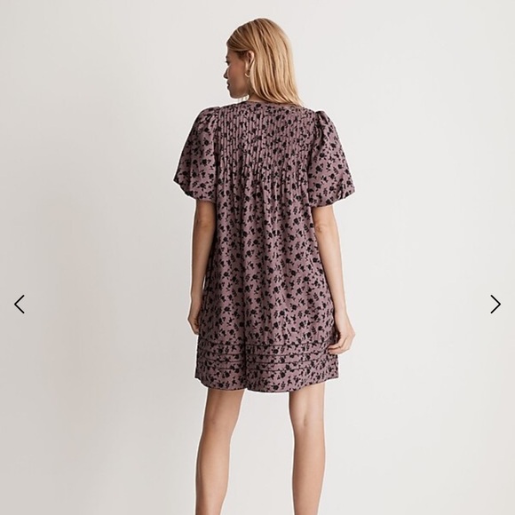 NWT Madewell Tillie Puff Sleeve Dress XXS - Picture 4 of 4